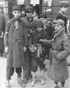 בני נוער בגטו ורשה